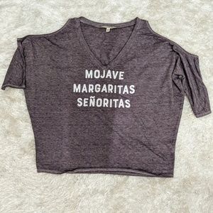 Express One Eleven Cold Shoulder Tee *NEW W/O TAGS